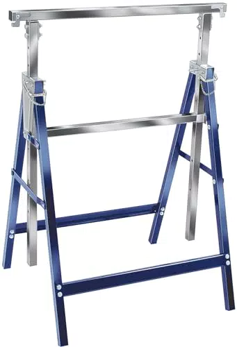 Brennenstuhl Teleskop-Arbeitsbock MB 160 H - Zusammenklappbar und höhenverstellbar