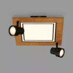 Briloner LED Deckenlampe mit Schwenkbaren Spots und warmweißem Licht