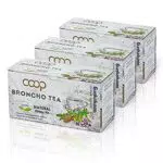 Broncho Tee Kräutertee - Natürliche Wirkung auf die Atemwege - 3 Packungen mit je 20 Filterbeuteln