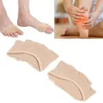 Brrnoo Zehentrenner Ferse Socken - Atmungsaktive Peep Toe Zehensocken für Fußschmerzlinderung