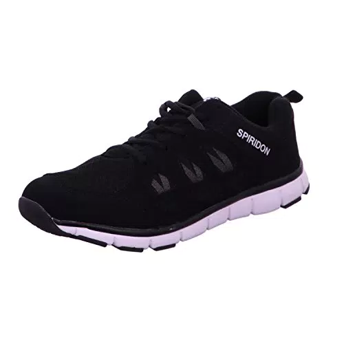 Brütting Sneaker Spiridon Fit Unisex - Schwarz Weiß