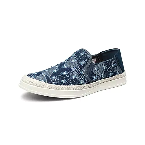 Bruno Marc Herren Espadrilles Mokassins - Bequeme Slipper für Herren