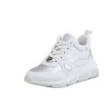 Buffalo Damen Sneaker Batter Soft - Weiß (White Silver)