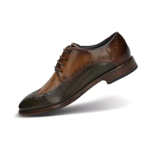 bugatti Herren Livorno Flex Evo Schnürer, Cognac