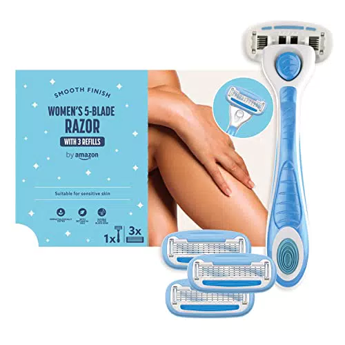 by Amazon für Damen, 5-Klingen-Rasierer, Nachfüllpackung