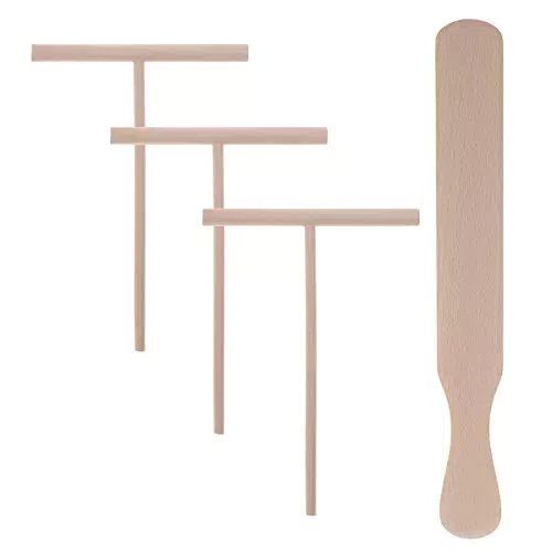 Holz Crepe Spreader und Spatel Set - Cabilock Langlebig & Praktisch