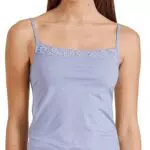 CALIDA Damen Spaghetti-Top Natural Comfort Lace