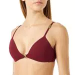 Calvin Klein Damen Bikinitop Triangel Moulded Cup - Rot