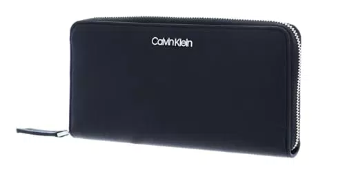 Calvin Klein Damen Geldbeutel Z/A Wallet - Groß, Schwarz