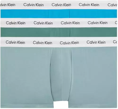 Calvin Klein Herren Boxershorts Low Rise Trunks mit Stretch