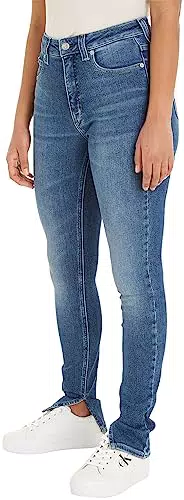 Calvin Klein Damen High Rise Ankle Skinny Jeans