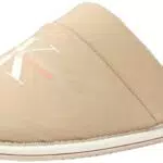 Calvin Klein Herren Hausschuhe Slipper Warm - Beige