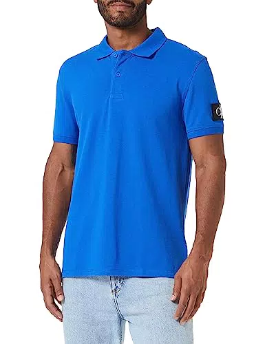 Calvin Klein Jeans Herren Poloshirt Kurzarm Badge Regular Fit