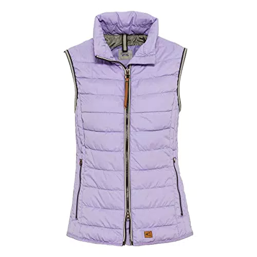 camel active leichte Steppweste ärmellos Damen Lila 36