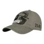 Camp David Herren Base Cap mit Artwork - Olivgrün
