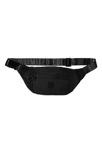 CAMP DAVID Herren Gürteltasche aus Ripstop - Schwarz