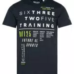 Camp David Herren T-Shirt mit Print - Blau