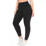 Campsnail Damen Leggings Sporthose mit Hohem Bund - Lang Yogahose Laufhose Fitnesshose Leggins Yoga Sport Leggings Tights für Damen zum Laufen