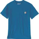 Carhartt Herren K87 Lockeres Kurzarm T-Shirt mit Tasche