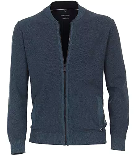 CASAMODA Strickjacke Uni Grünblau X