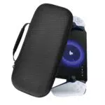 Tragbare Tasche für Playstation Portal Remote Player - Kompatibel mit Playstation 5 Fernbedienung - Stoßfest und Kratzfest - Schwarz