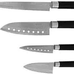 Cecotec Profi Santoku Messer-Set mit 4 Klingen.