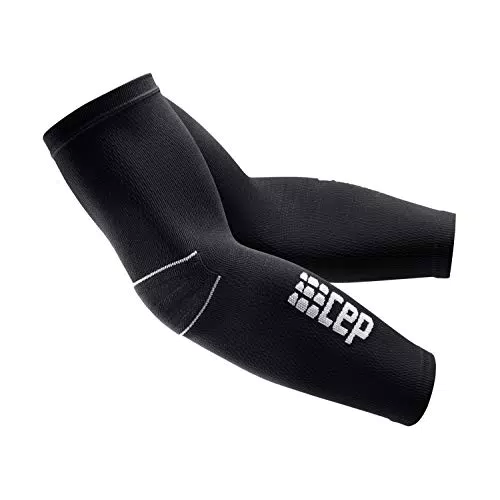 CEP Arm Sleeve 2.0 für effektives Workout | Unisex | Schwarz/Grau