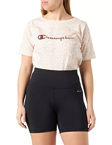 Champion Damen Athletic Badehose L-Tech Quick Dry, Schwarz