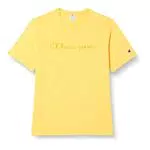 Champion Herren Rochester 1919 Logo Crewneck T-Shirt - Gelb