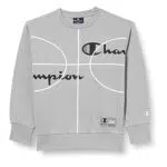 Champion Legacy Basketball B Ultralight Powerblend Fleece Crewneck Sweatshirt, Grau.