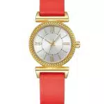 CIVO Damen Quarz Armbanduhr Lederarmband - Elegante Analoguhr für Frauen