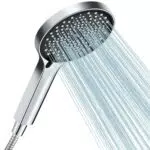 Duschkopf Wassersparender mit Schlauch und 3 Strahlarten - Große Regendusche