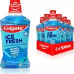 Colgate Ice Fresh Mundspülung - Lang anhaltende Frische ohne Alkohol