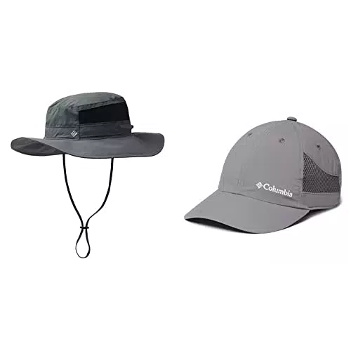 Columbia Bora Bora Booney Safari Sonnenhut & Kappe - Tech Shade Hat in City Grey