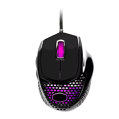 Cooler Master MM720 RGB-LED Claw Grip Wired Gaming Mouse - Ultra Lightweight 49g Honeycomb Shell