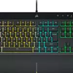 CORSAIR K55 RGB PRO Membrantastatur mit 6 Makro-Tasten und Elgato-Integration