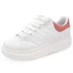 Plateau Sneaker Weiß für Damen - Trendige Schuhe mit Stil