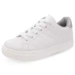 Weiße Sneaker Damen von CucuFashion - Bequeme Damen Turnschuhe in Weiß