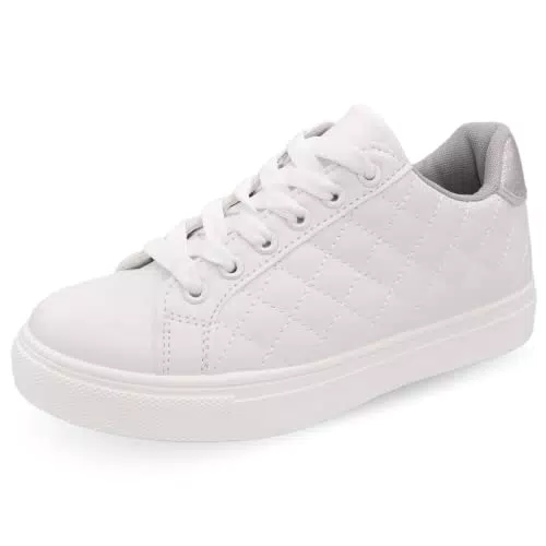 Weiße Sneaker Damen von CucuFashion - Bequeme Damen Turnschuhe in Weiß