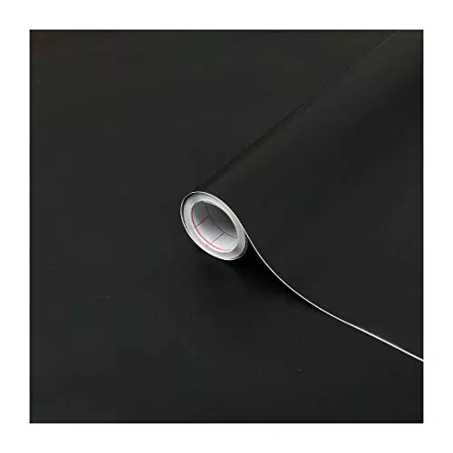 d-c-fix Deco Selbstklebende Folie - Schwarz, 67,5 x 200 cm
