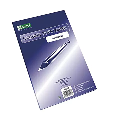 Pauspapier für Skizzieren - Transferpapier zum handschriftlichen Schreiben - DIN A4 Kohlepapier