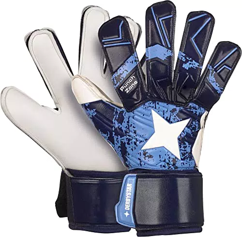 Derbystar Attack Torwarthandschuhe - Blau