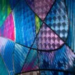 Dktie 3D Fensterfolie Blickdicht - Statische Sichtschutzfolie für Fenster - Dekorative Aufkleber ohne Klebstoff - Wiederverwendbar - Ideal für Wohnzimmer und Schlafzimmer