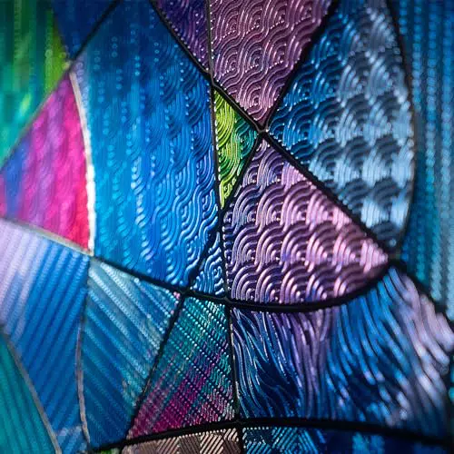 "Dktie 3D Fensterfolie Blickdicht - Statische Sichtschutzfolie für Fenster - Dekorative Aufkleber ohne Klebstoff - Wiederverwendbar - Ideal für Wohnzimmer und Schlafzimmer"
