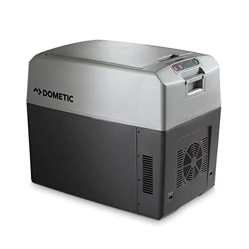 Dometic TropiCool TC 35FL - Tragbare elektrische Kühlbox/Heizbox, 33 Liter, 12/24 V DC und 220 - 240 V AC für Auto und mehr