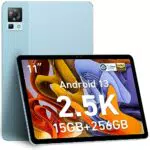 DOOGEE T30 PRO Android Tablet 11 Zoll, 2.5K Display, Helio G99 Octa-Core, 15GB RAM, 256GB ROM, Gaming, 8580mAh/33W, 2560x1600 FHD+, 20MP Dual SIM 4G LTE +5G WiFi, Widevine L1
