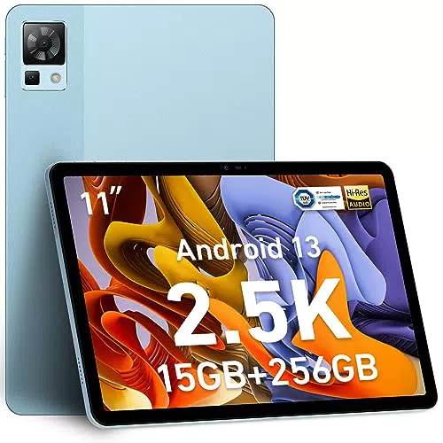 DOOGEE T30 PRO Android Tablet 11 Zoll, 2.5K Display, Helio G99 Octa-Core, 15GB RAM, 256GB ROM, Gaming, 8580mAh/33W, 2560x1600 FHD+, 20MP Dual SIM 4G LTE +5G WiFi, Widevine L1