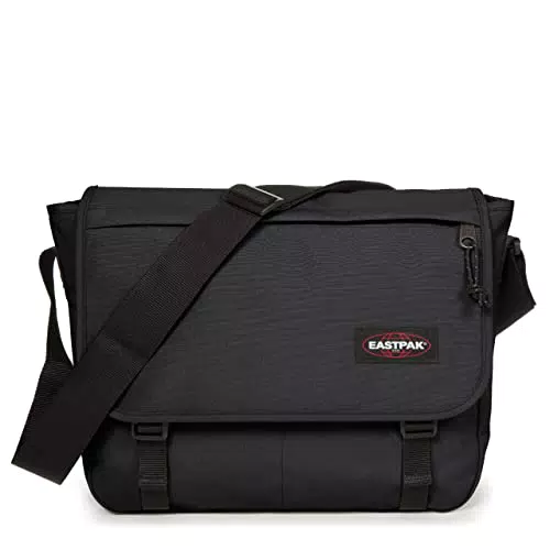 Eastpak Delegate Umhängetasche - Klassischer schwarzer Messenger Bag