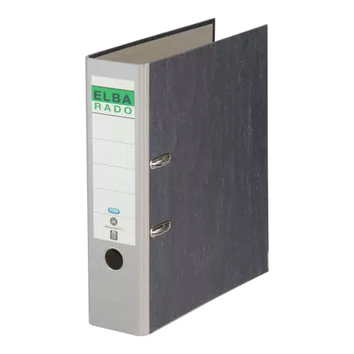 Elba Recycling-Ordner A4, Rado Wolkenmarmor, 5 cm schmal