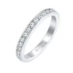 Elli Damen Ring mit Kristallen in 925 Sterling Silber